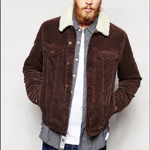 ASOS SHERPA CORDUROY JACKET🌟